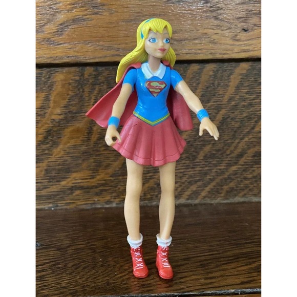 NWOT Super Girl Action Figure Doll DC Super Hero Christmas Stocking Stuffer - Picture 9 of 11
